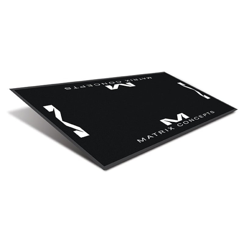 Matrix Concepts M40 Carpeted 3.5 Foot X 7 Foot Mat – Black/White