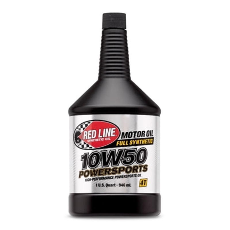 Red Line 10W50 Powersports Oil – 1 Quart