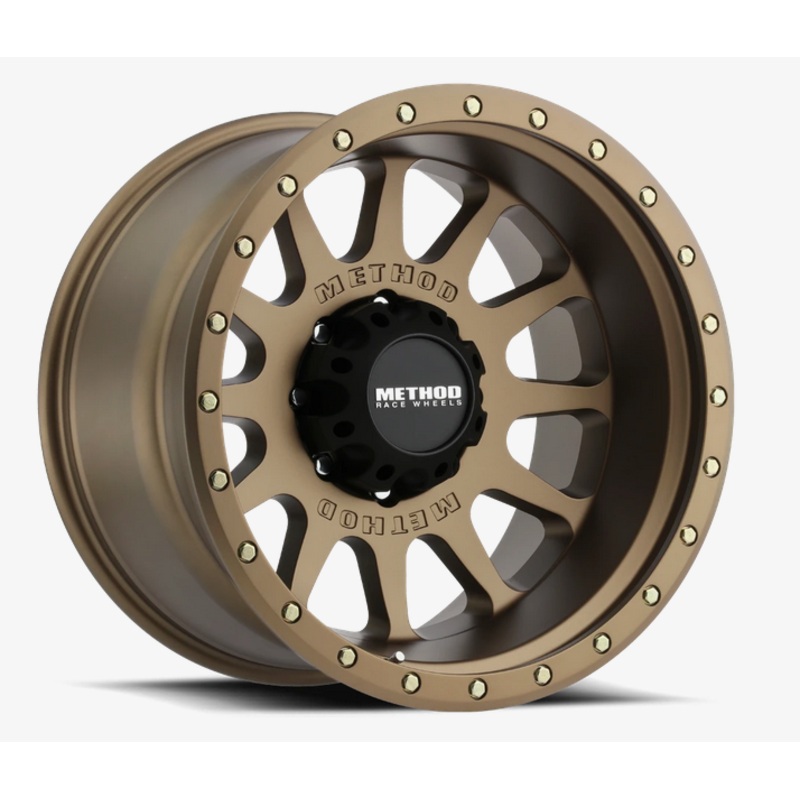 Method MR605 NV 20×10 -24mm Offset 8×170 124.9mm CB Method Bronze Wheel