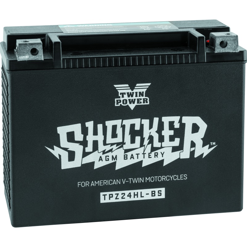 Twin Power YTX-24HL Shocker Battery Replaces H-D 66010-82A