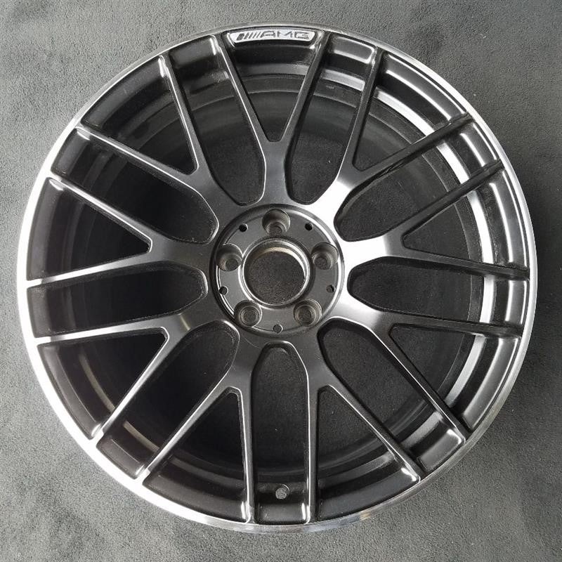 19″ MERCEDES S-CLASS 17-18 231 Type SL models SL63 19×9 14 spoke 7 Y spokes black sales code 658 Original OEM Wheel Rim