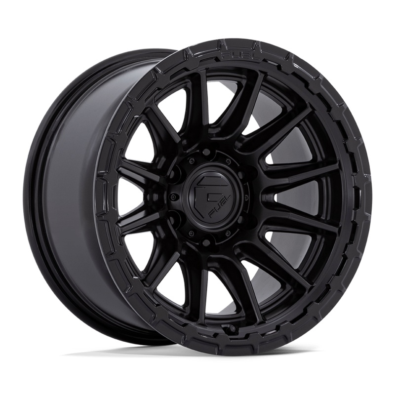 Fuel Wheels FC866 Piston 22″ 5×127 Blackout W/ Gloss Black Lip