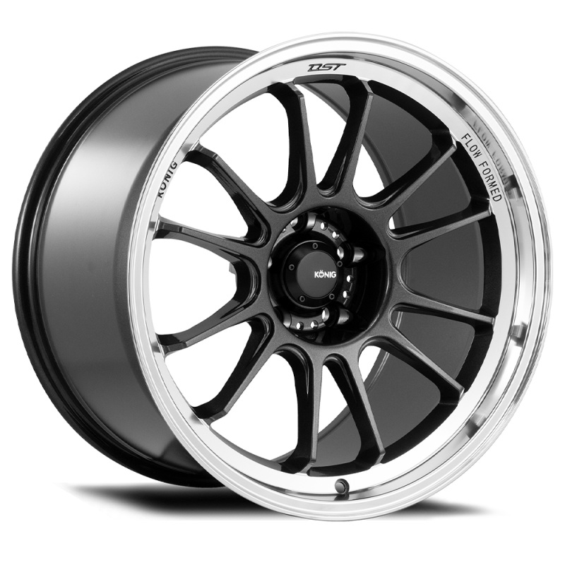 Konig Hypergram 18×8.5 5×114.3 ET35 Metallic Carbon w/ Machined Lip