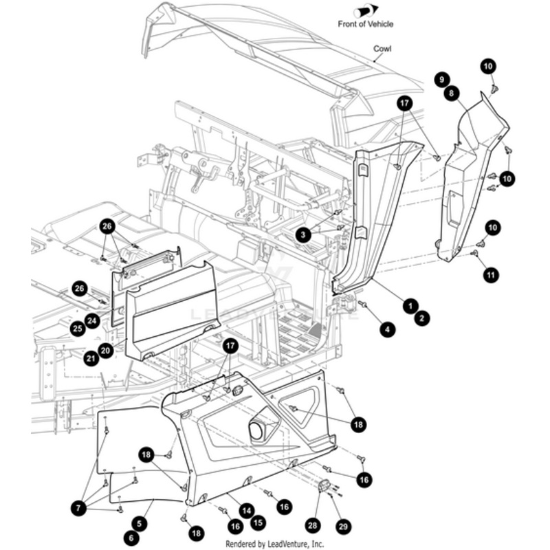Quarter Panel Rear Left by Arctic Cat