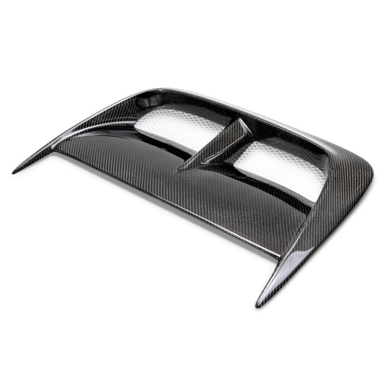 SEIBON CW-Style Carbon Fiber Hood Scoop for OEM Hood – 04-05 Subaru Impreza WRX/STI