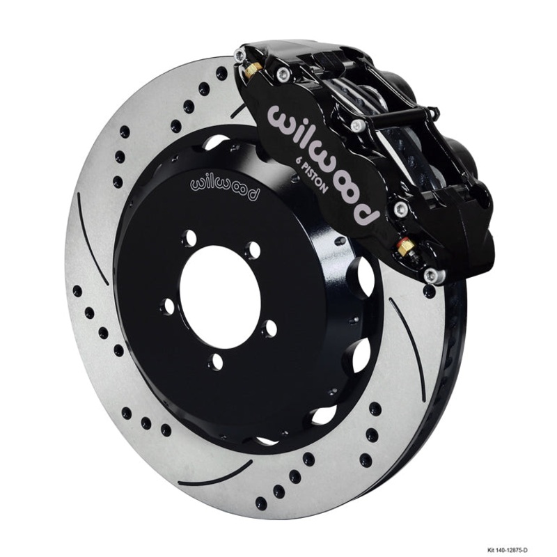 Wilwood FNSL6R Front Big Brake Kit Drilled & Slotted – 02-21 WRX