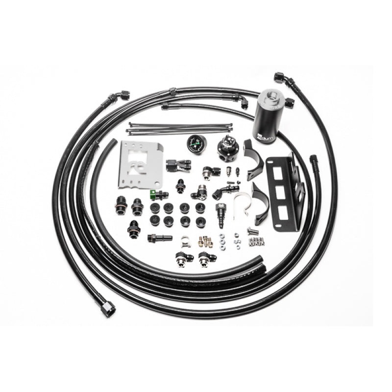 Radium Engineering 08-15 Cadillac CTS-V Fuel Hanger Plumbing Kit – Stainless Filter