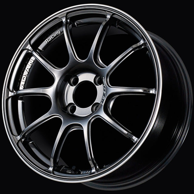 Advan RZII Wheel – 16×7.5 +40 | 4×100 | Racing Hyper Black & Ring