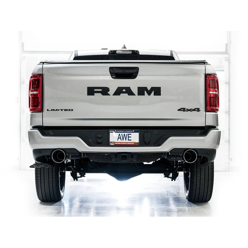 AWE 0FG Catback Exhaust for 2025+ RAM 1500 3.0TT Standard and High Output