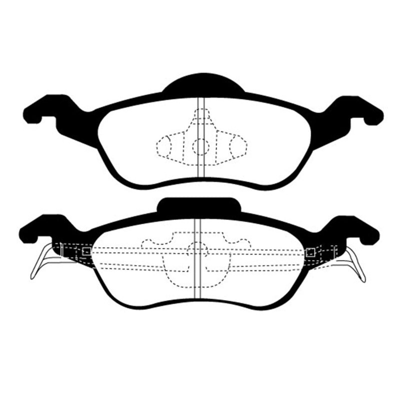 EBC 00-04 Ford Focus 2.0 Ultimax2 Front Brake Pads