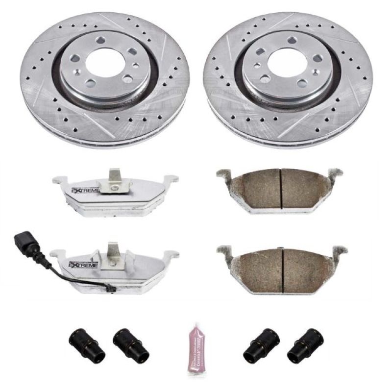 PowerStop Power Stop 99-06 Volkswagen Beetle Front Z26 Street Warrior Brake Kit