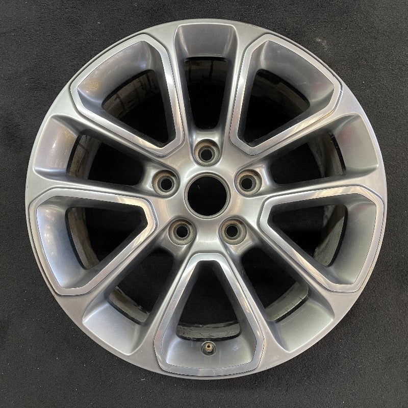 18″ GRAND CHEROKEE 14 18×8 aluminum polished with pockets opt WBL Original OEM Wheel Rim