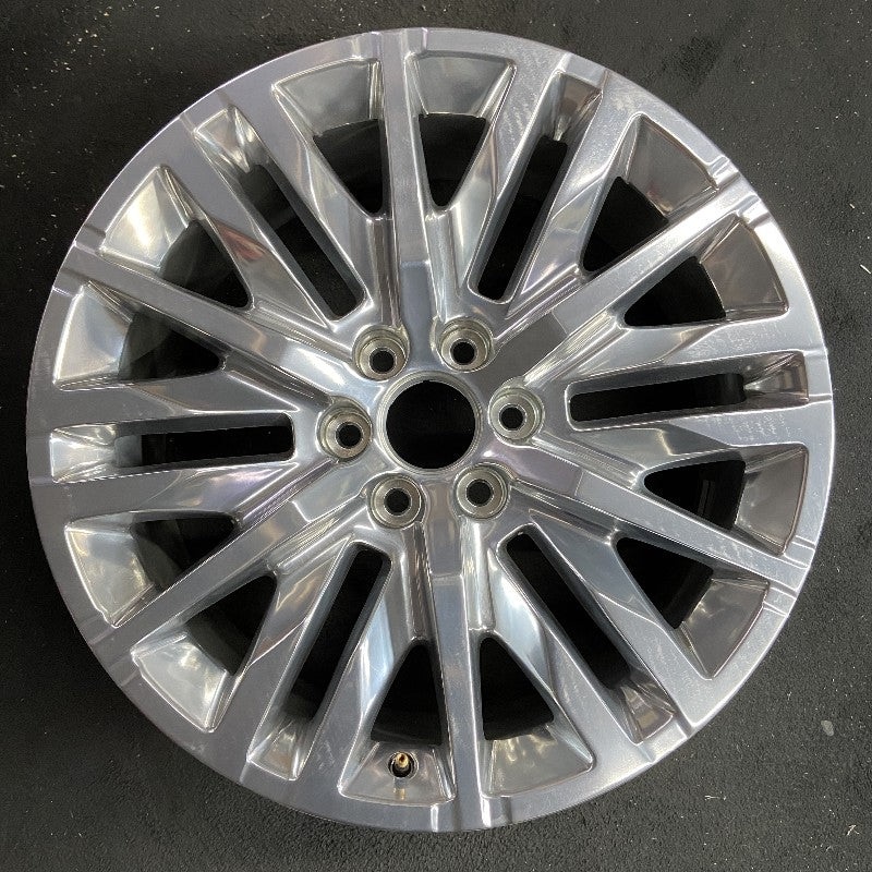 22″ SIERRA 1500 PICKUP 19 22×9 18 spoke opt Q7L Original OEM Wheel Rim