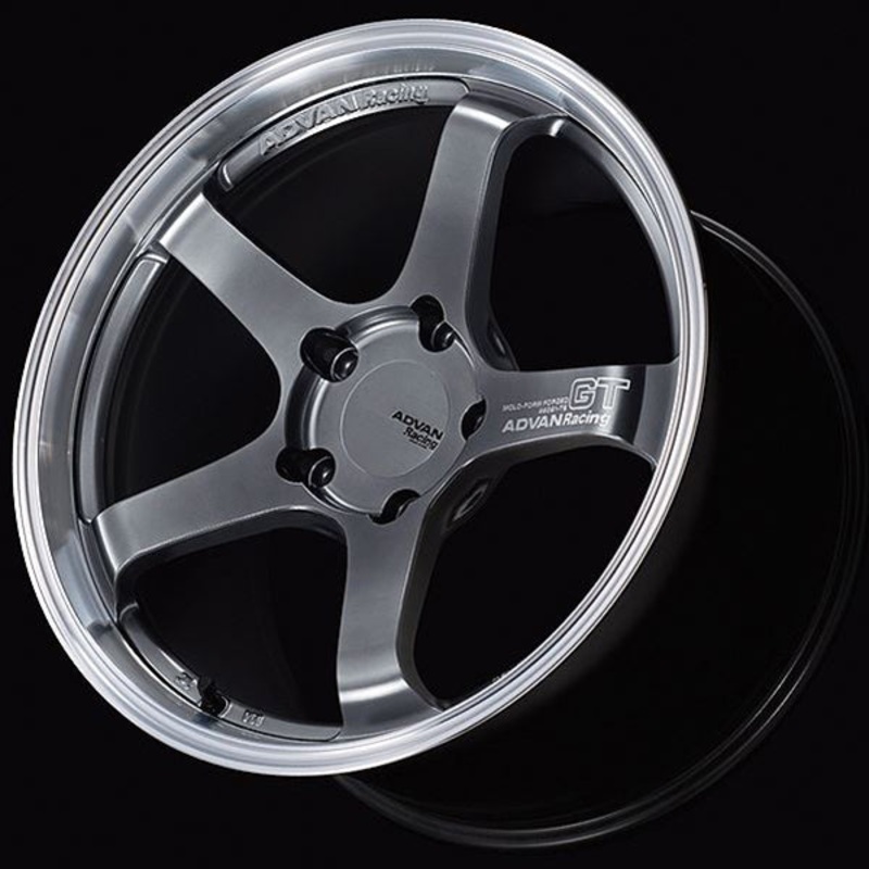 Advan GT Beyond Wheel – 18×8.0 +42 | 5×112 | Machining & Hyper Platinum Black