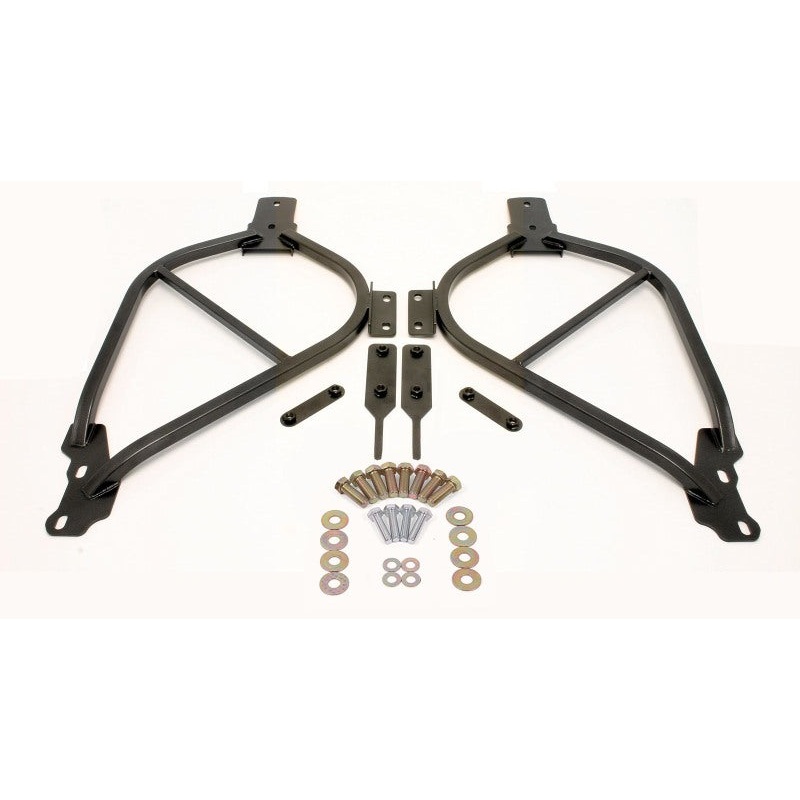 BMR 14-17 Chevy SS Bolt-On Subframe Connectors – Black Hammertone