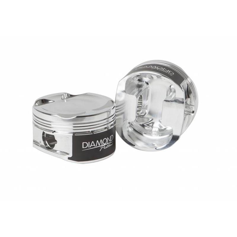 Diamond Racing Forged Pistons Set HD Pin Ford 3.5L Ecoboost 3.4133 86.7mm Stroke 93mm -.67cc 10.0:1