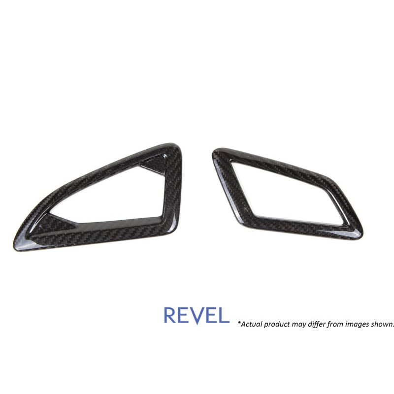 Revel GT Dry Carbon Defroster Garnish (Left & Right) 16-18 Honda Civic – 2 Pieces