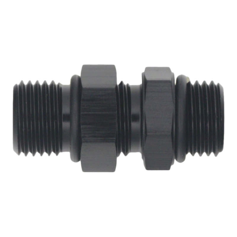 DeatschWerks 6AN ORB Male to 6AN ORB Male Swivel Adapter – Anodized Matte Black