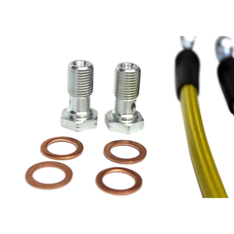 ISR Performance Stainless Steel Rear Brake Lines – Nissan 240sx (S13/S14)