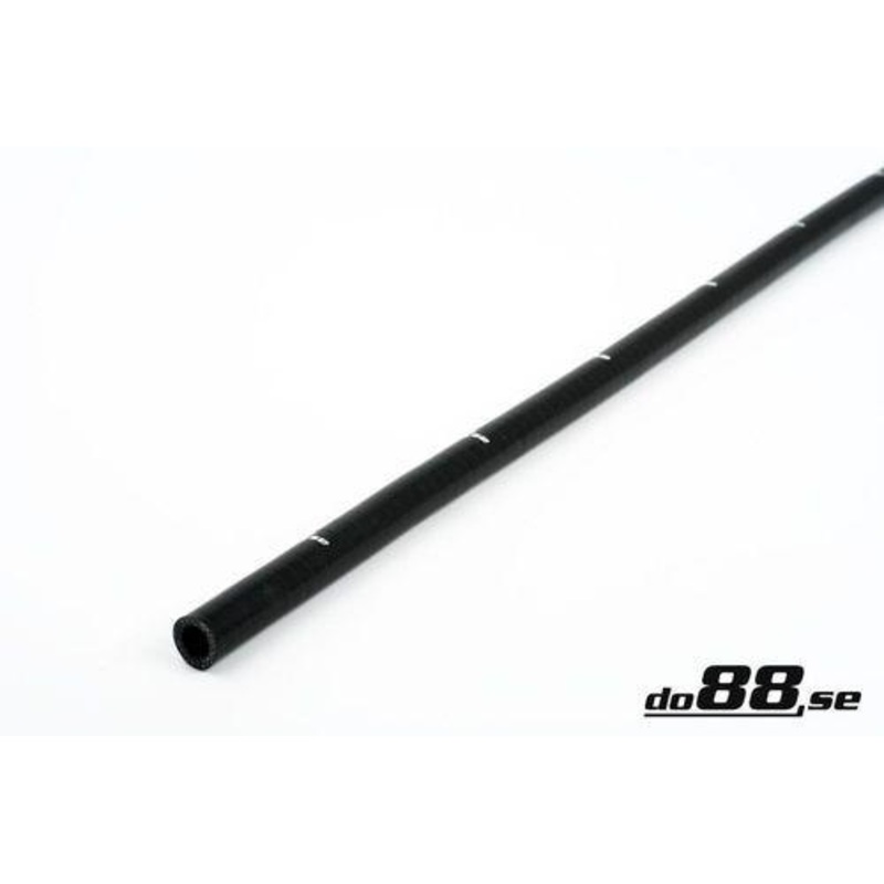 Silicone Hose Black straight length 0,875” (22mm)