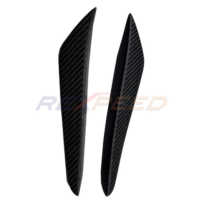 Rexpeed 2020+ Supra GR V2 Forged Carbon Front Canards | Gloss | TS54FC