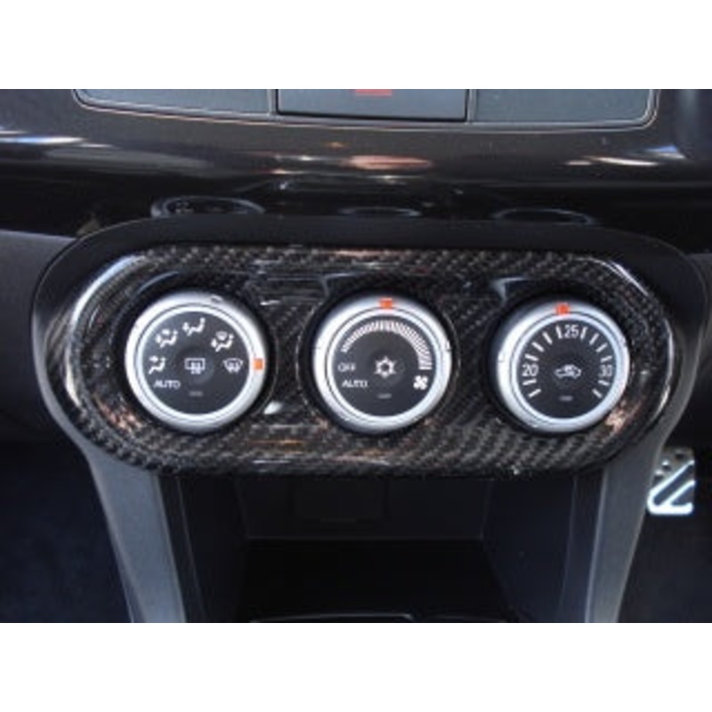 Rexpeed AC Panel Carbon Cover Mitsubishi Evo X 2008-2015 | R111