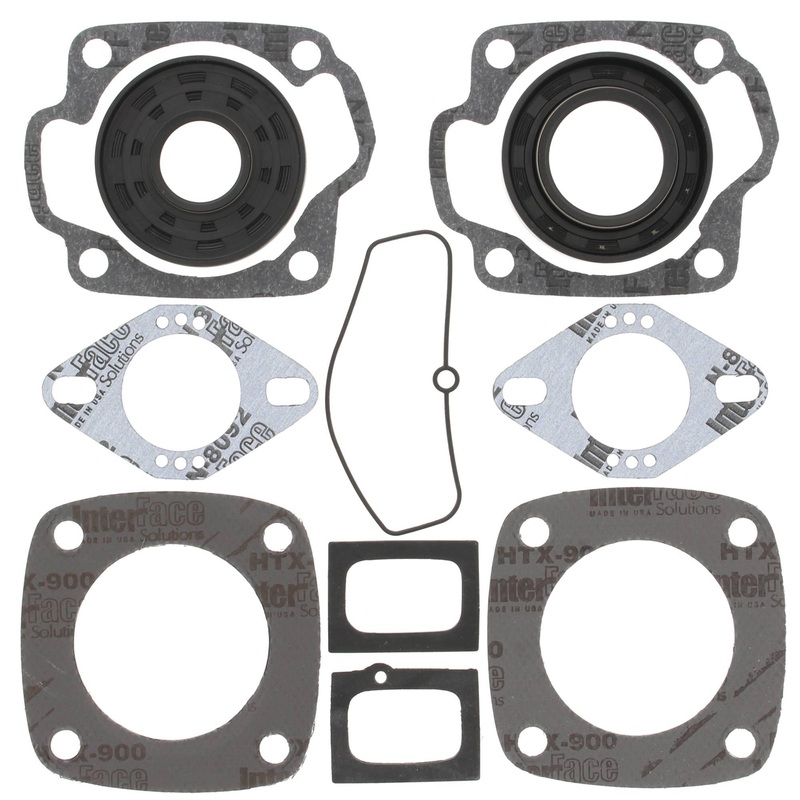 Vertex 711120B Gaskets 1975 Moto Ski Nuvik 305 FC/2 Complete Gasket Kit w/ Oil Seals