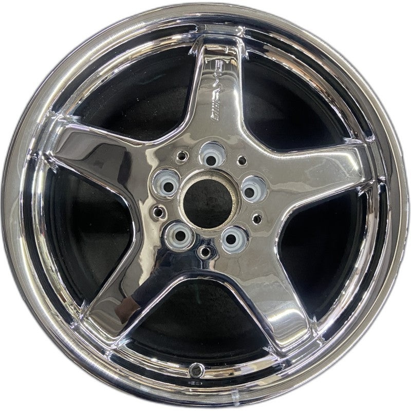 17″ MERCEDES CLK 02 208 Type; CLK430 17×8.5 5 spoke AMG 1 piece design Original OEM Wheel Rim