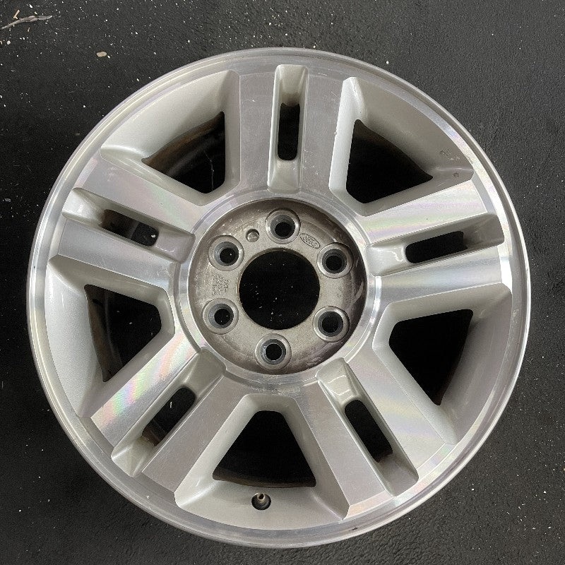 18″ FORD F150 PICKUP 04 New Style 18×7.5 aluminum 5 spoke machined face split spokes pockets Original OEM Wheel Rim