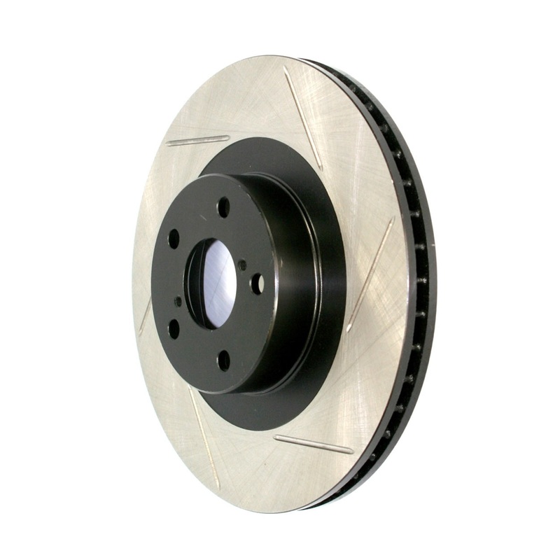 Stoptech 03-12 Saab 9-3 Front Cryo Sport Slotted Sport Brake Rotors