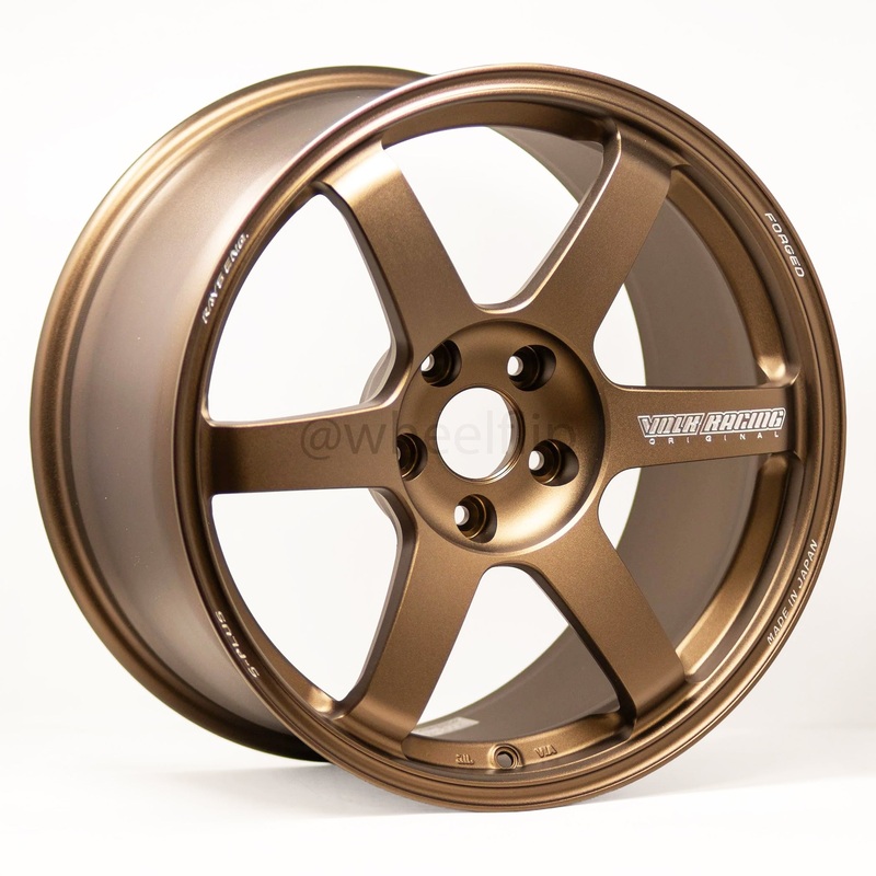 Volk Racing TE37 Saga S-Plus 18×9.5 +38 5×114.3 Bronze (SET)