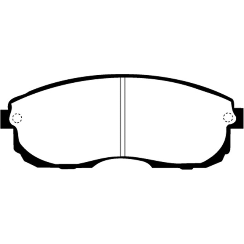 EBC 99-01 Infiniti G20 2.0 Greenstuff Front Brake Pads