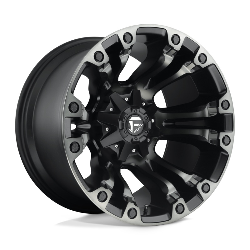 Fuel Wheels D851 Vapor 17″ 5×114.3/5×127 Matte Black Gray Tint