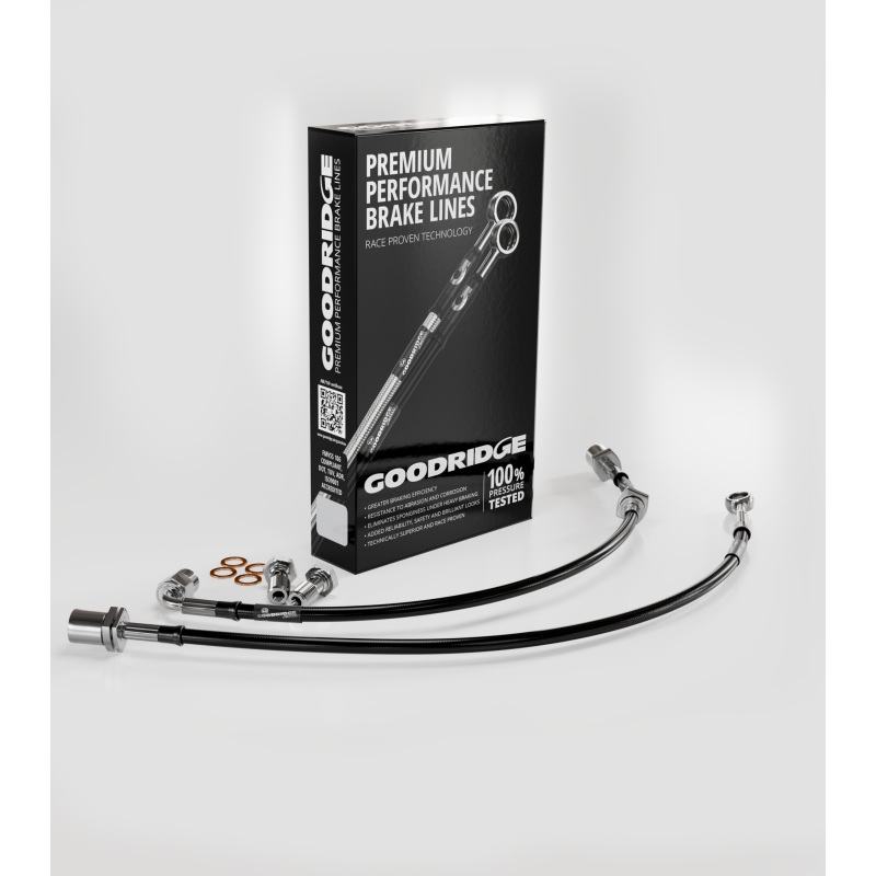 Goodridge 06-22 Lexus IS350/ISF/RCF/RC Turbo Stainless Steel Front Brake Lines