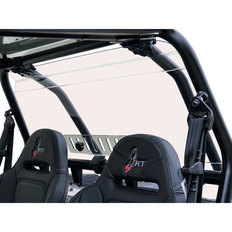 Polaris RZR XP1000 2014-22 Vented Rear Windshield by Spike