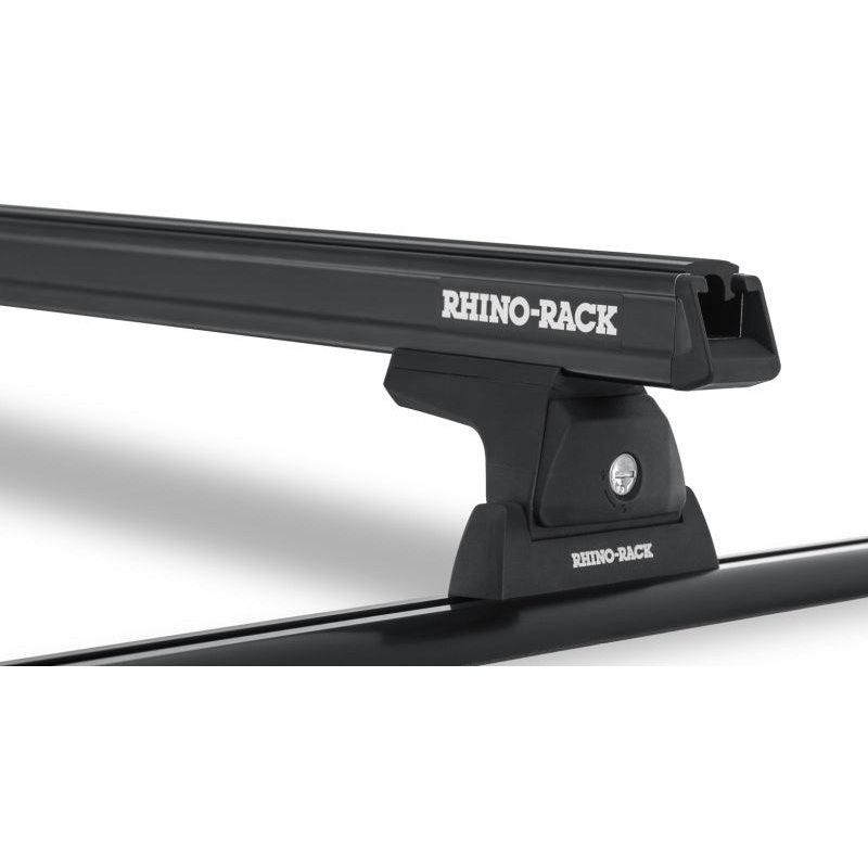 Rhino-Rack Heavy Duty 65in 2 Bar Roof Rack w/Tracks – Black