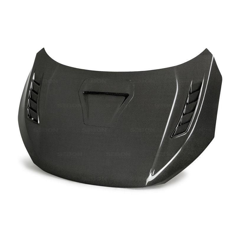 Seibon TSII Style Carbon Fiber Hood Honda Civic Type-R 2017-21 | HD17HDCVR-TSII