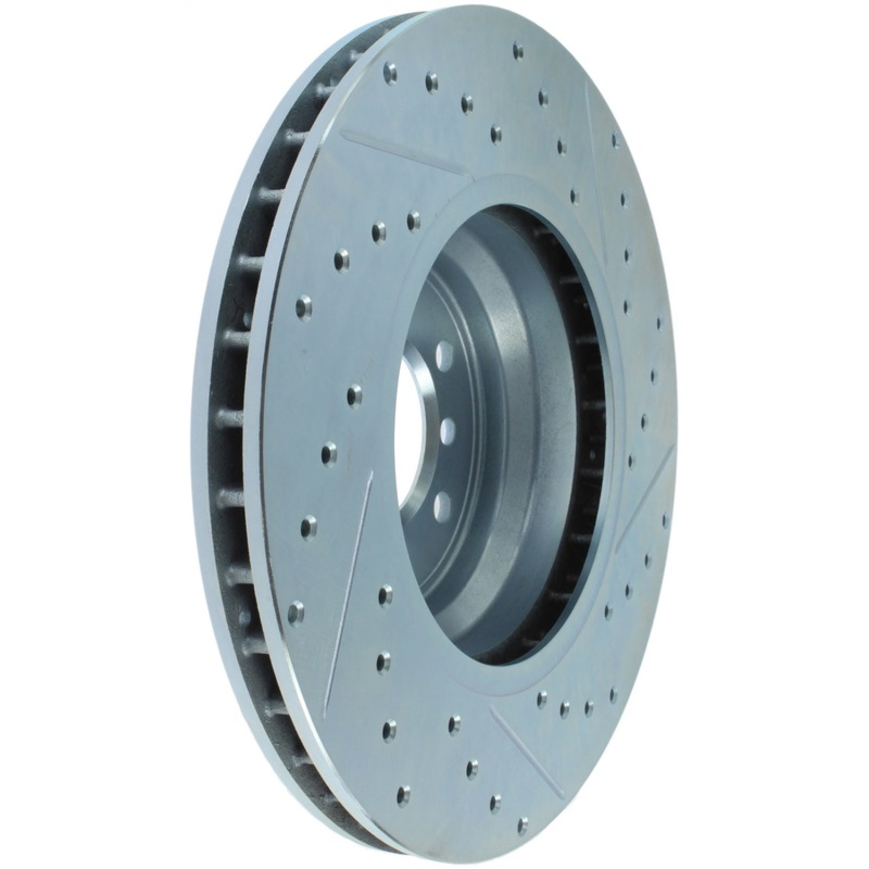 StopTech Select Sport 07-13 BMW 335i Slotted & Drilled Vented Right Front Brake Rotor
