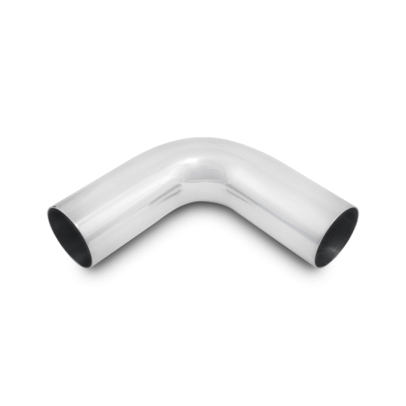 Vibrant 2in O.D. Universal Aluminum Tubing (90 degree bend) – Polished