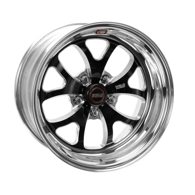 Weld S76 17×11 / 5×4.75 BP / 8.8in. BS Black Wheel (Medium Pad) – Non-Beadlock