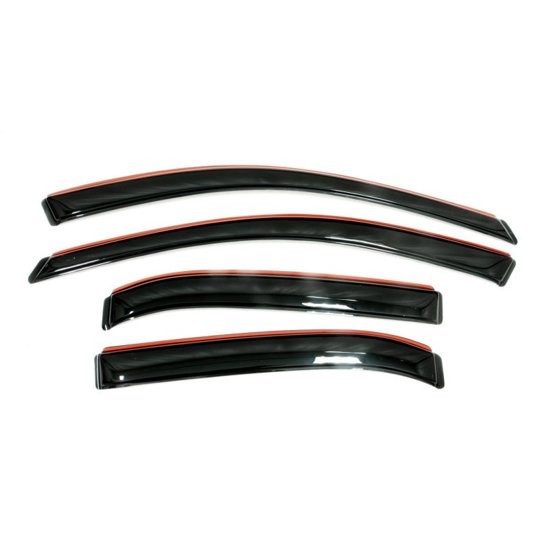 AVS 17-18 GMC Acadia Ventvisor In-Channel Front & Rear Window Deflectors 4pc – Smoke