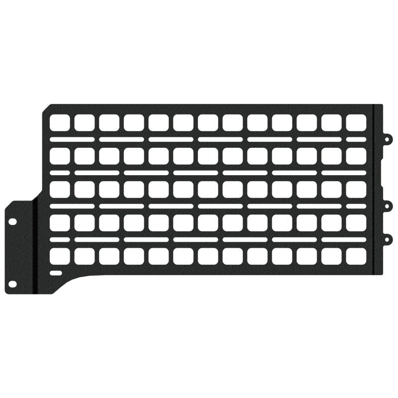 BuiltRight Industries 2019+ Ford Ranger 5ft Bed Bedside Rack System – Passenger Front Panel