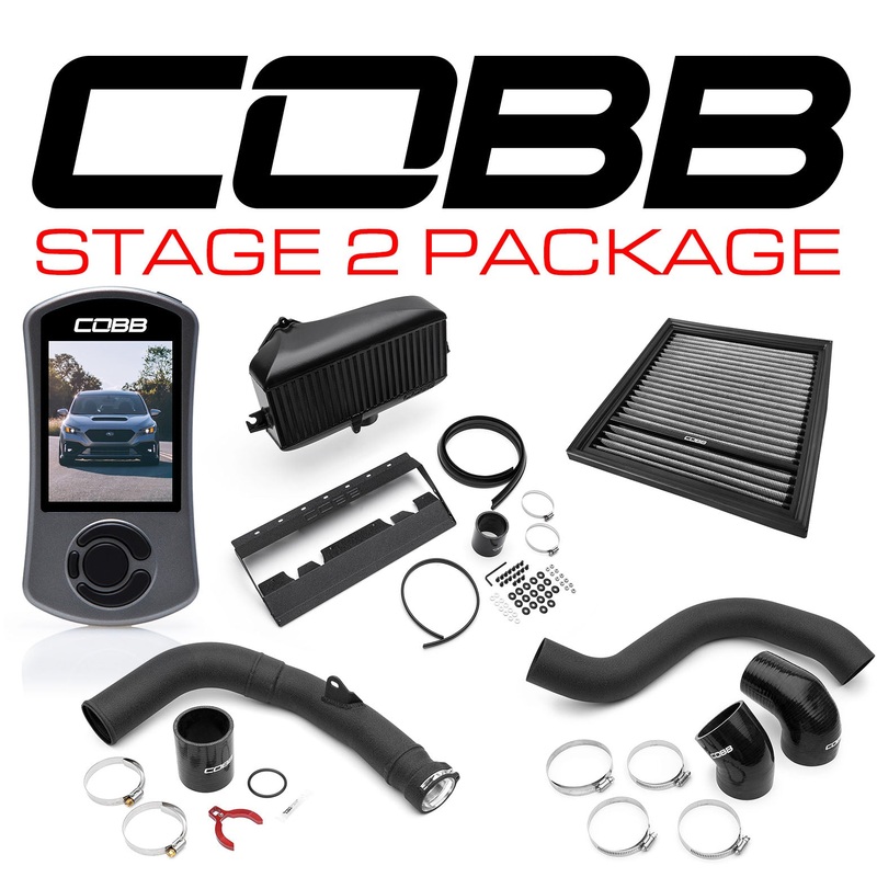Cobb [22-25 WRX] Stage 2 Power Package – Black | SUB0060020-BK