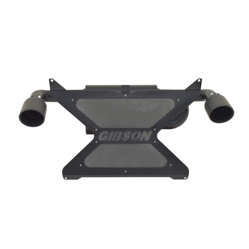 Gibson 17-20 Can-Am Maverick X3 Turbo Base 2.25in Dual Exhaust – Black Ceramic