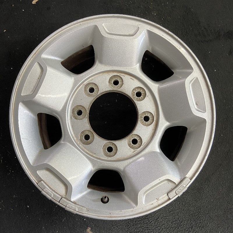17″ FORD F250SD PICKUP 10-12 17×7.5 SRW TPMS 5 spoke alloy indented spoke ends Original OEM Wheel Rim
