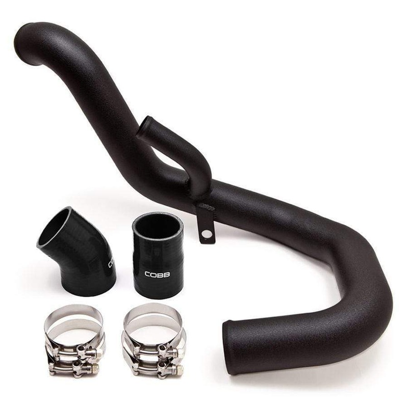 Cobb Lower Hard Pipe Kit Black Mitsubishi Evo X 2008-2015 | 752540BK