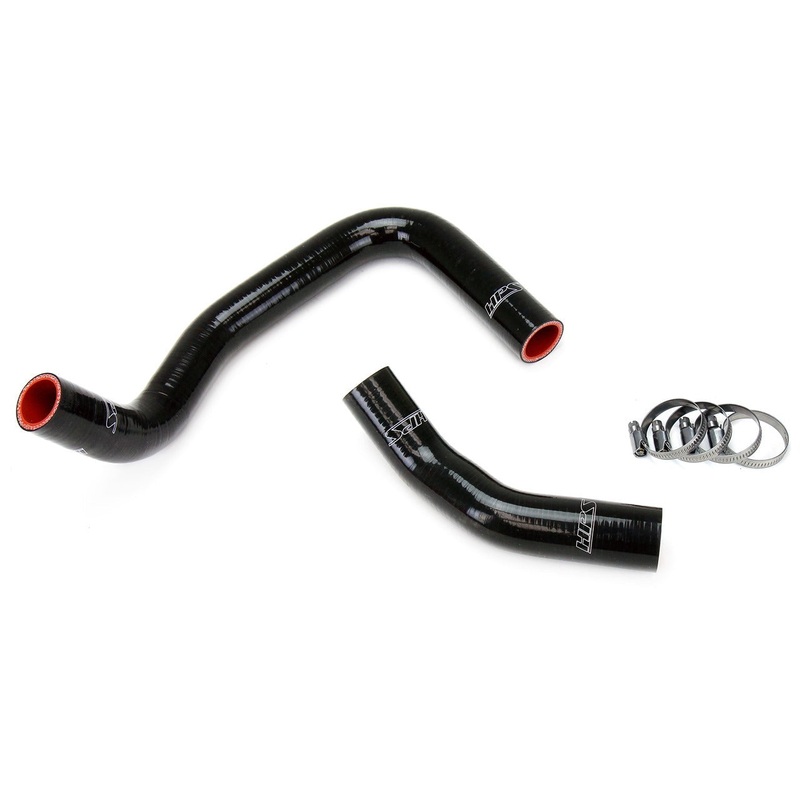 HPS Silicone Radiator Coolant Hose Kit | 1985 – 1987 Toyota Corolla  (57-1202-BLK)