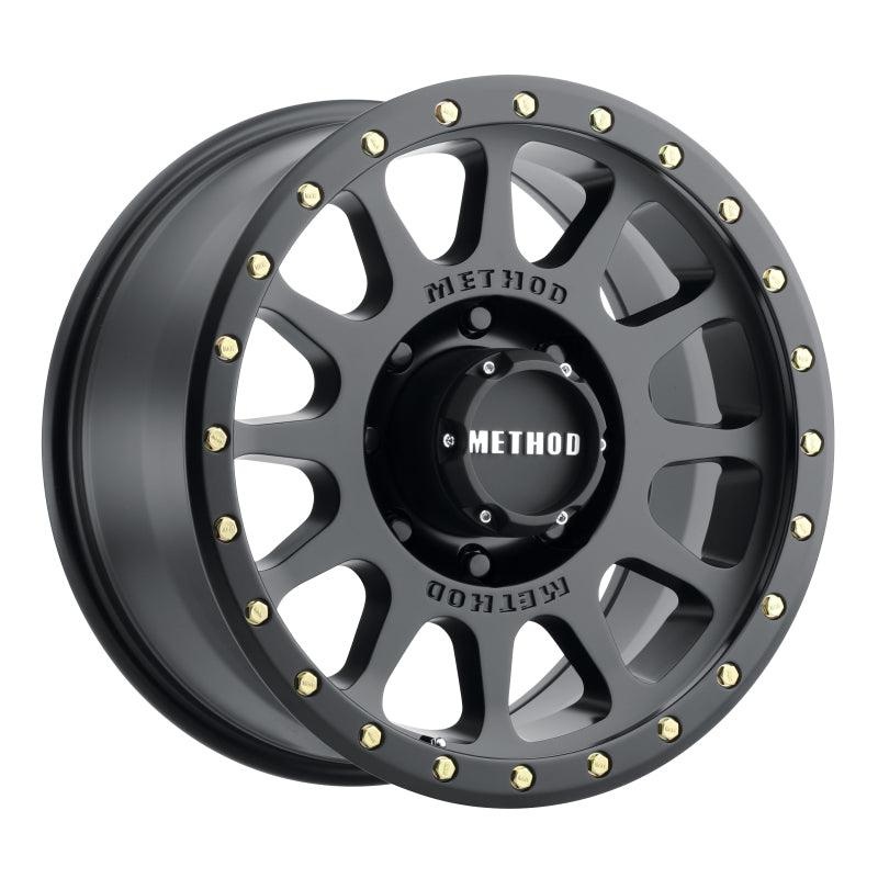 Method MR305 NV 18×9 +18mm Offset 8×170 130.81mm CB Matte Black Wheel