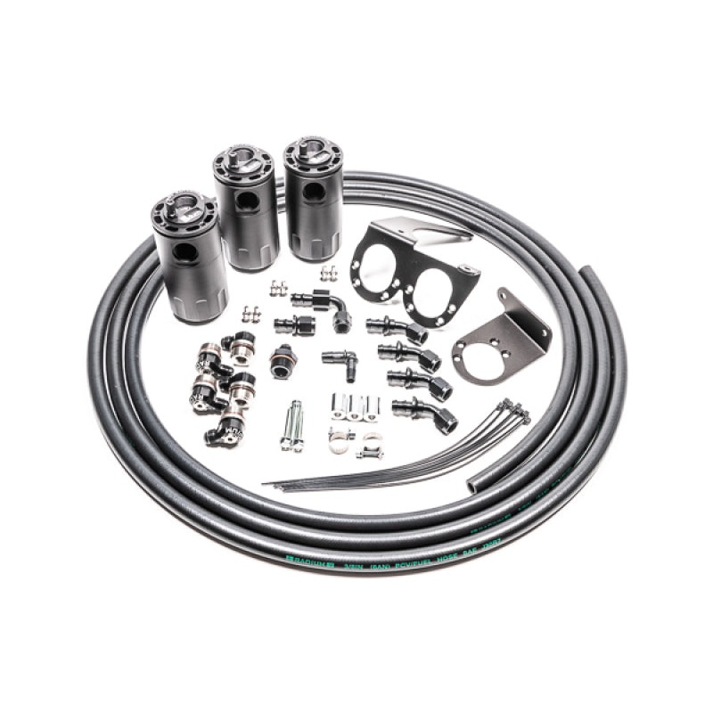 Radium Engineering Triple Catch Can Kit Nissan R35 GT-R Fluid Lock