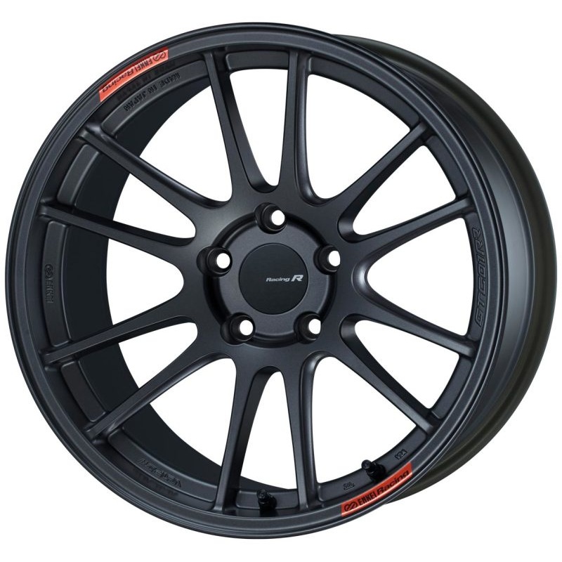 Enkei GTC01RR 18×10.5 5×120 23mm Offset Matte Gunmetallic Wheel *Special Order*